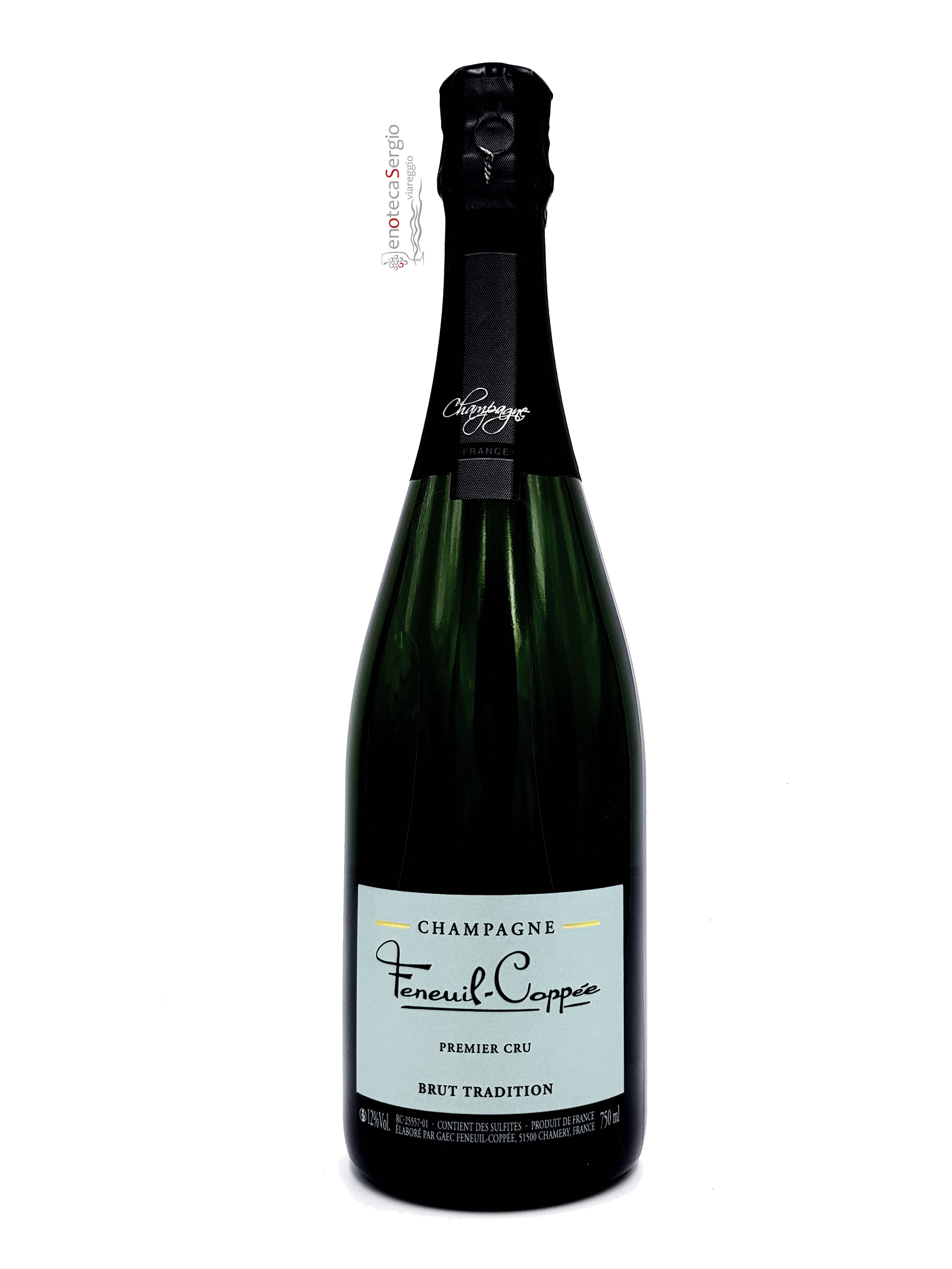 Vini lt Champagne Bottiglia Vendita Coppee AOC | Sergio Viareggio Cru Brut Feneuil Premier 0,375 Enoteca Tradition Online
